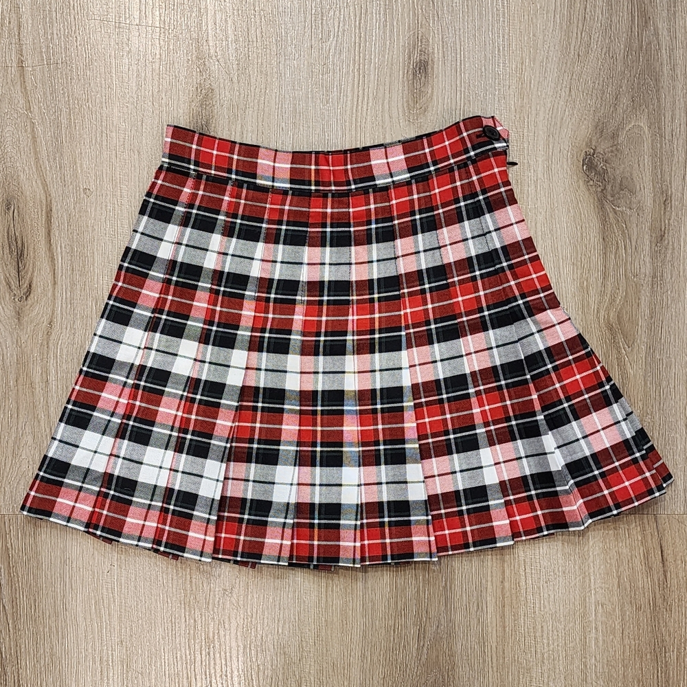 American Apparel Tennis Skirt Plaid